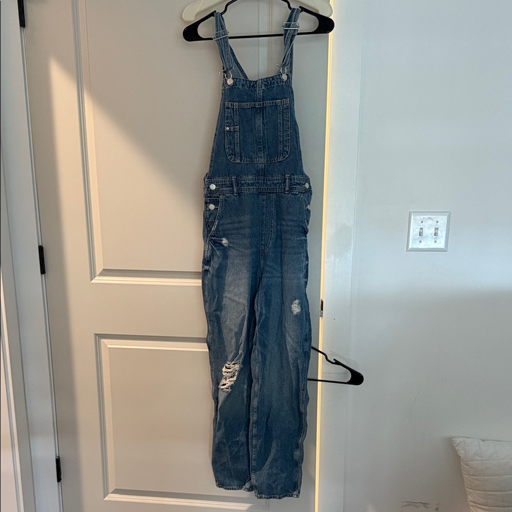 Blue Denim Overalls